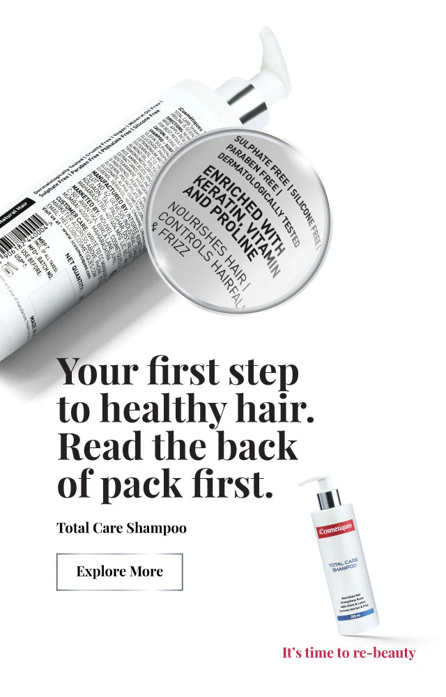 Total Care Shampoo hair results