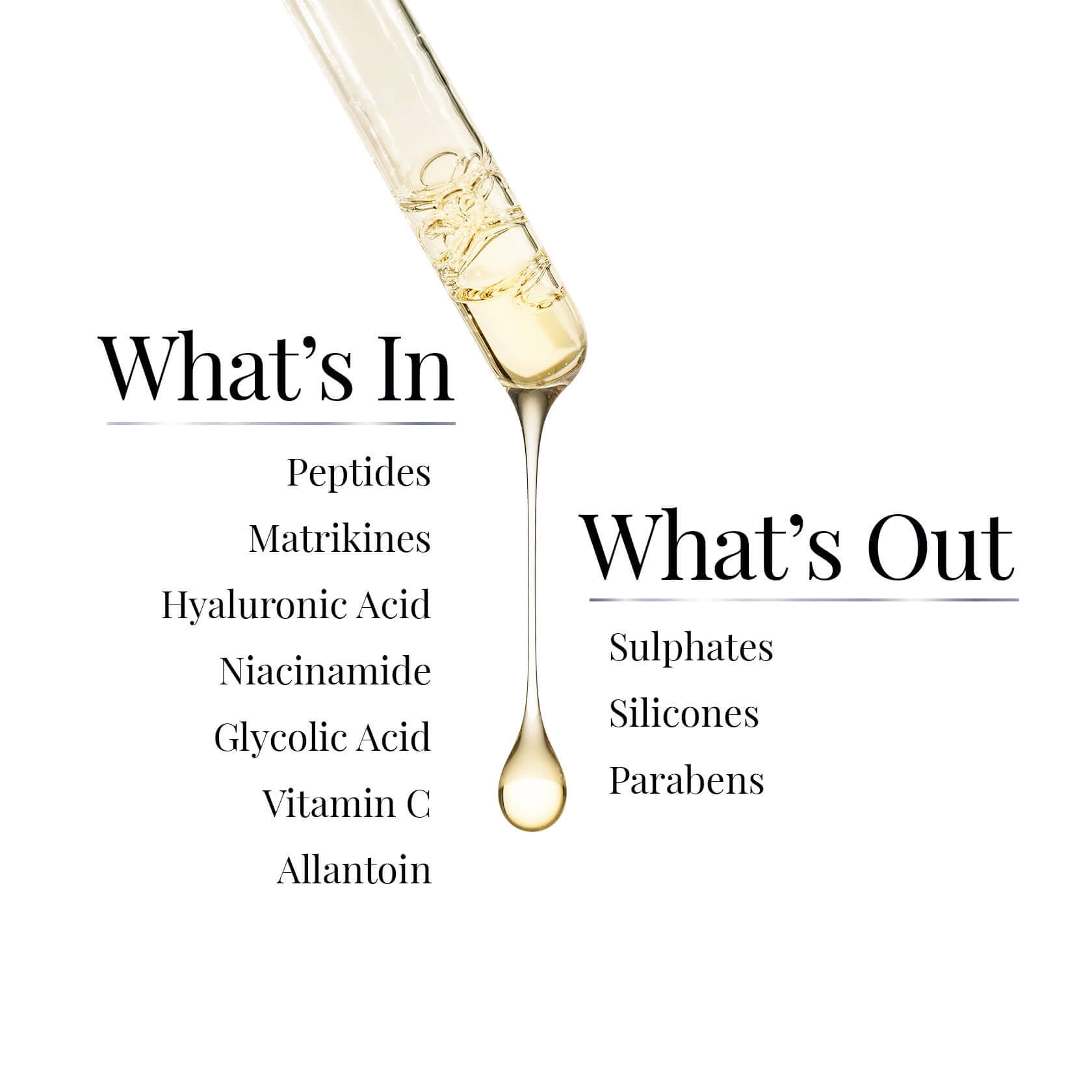 Detailed ingredient list – Age Defying Serum