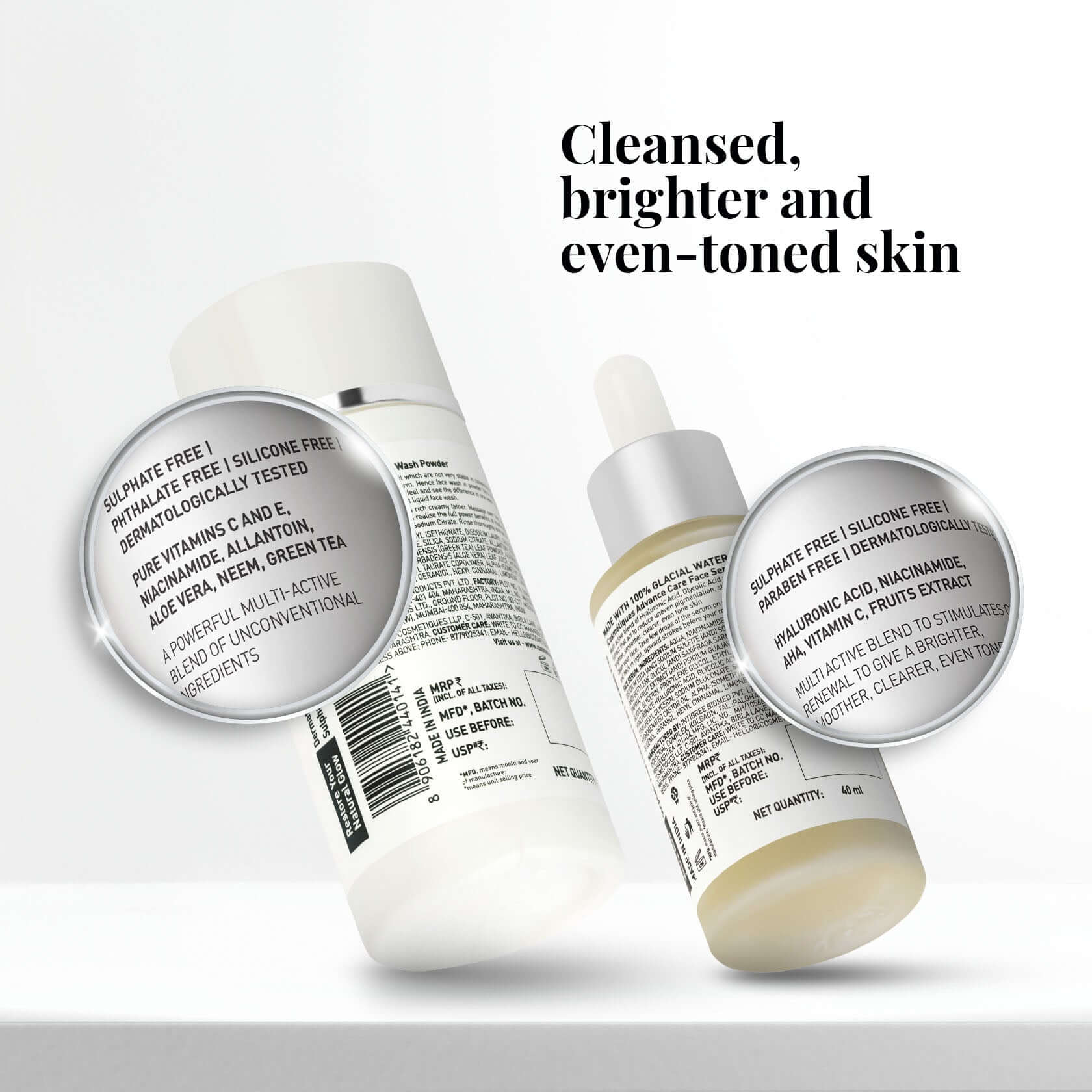 iCosmetiques Radiant Glow Facewash Powder