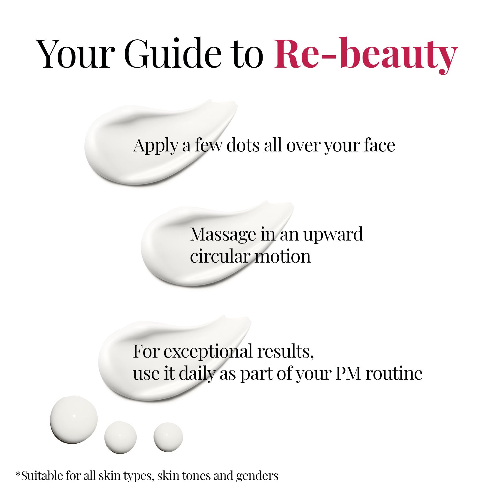 Night Cream usage instructions