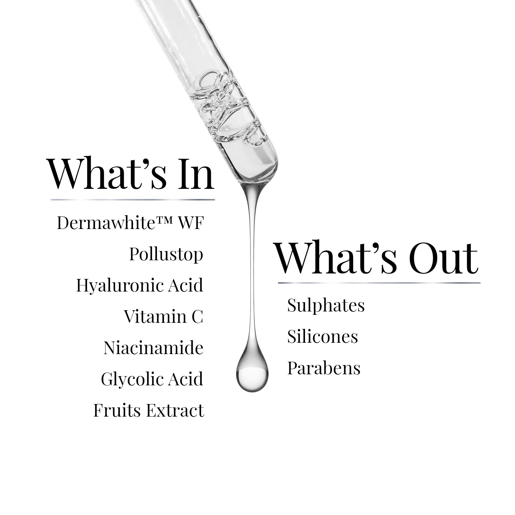 Ingredients list of iCosmetiques Pollution Defense Serum