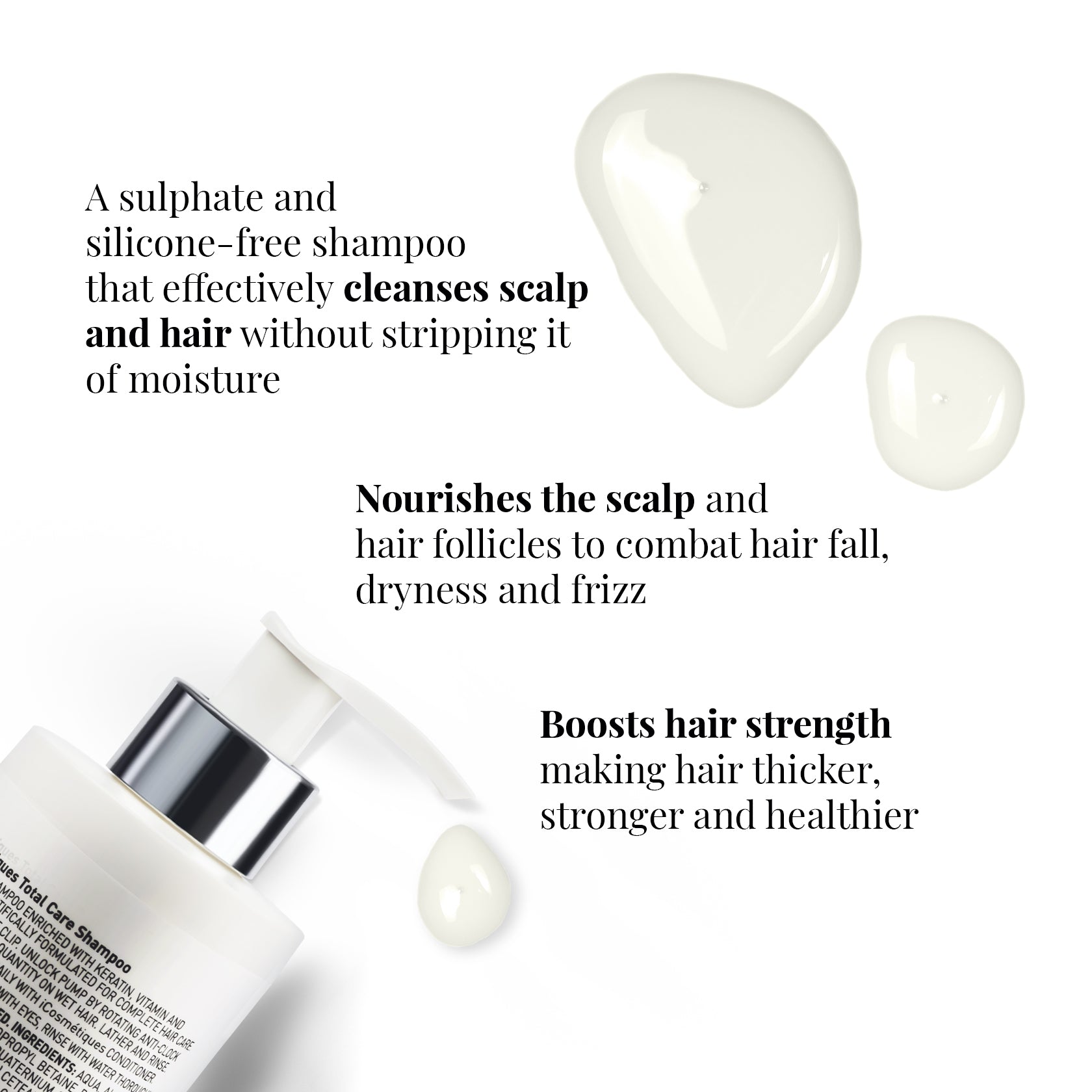 iCosmetiques shampoo highlights