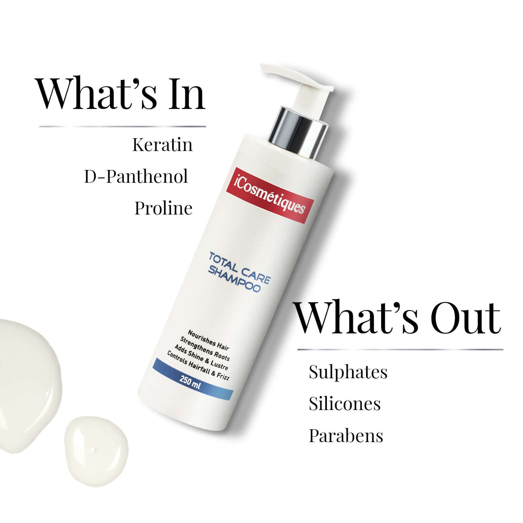 iCosmetiques shampoo formula